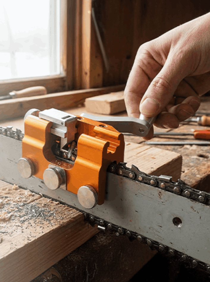 customer using SawShark 